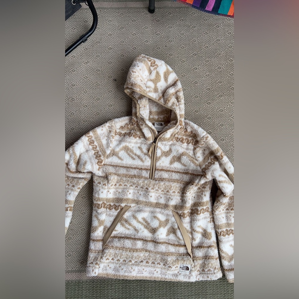 the north face 1/4 zip fleece